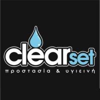 Clearset | Απολυμαντικά | Πάτρα | Λογότυπο