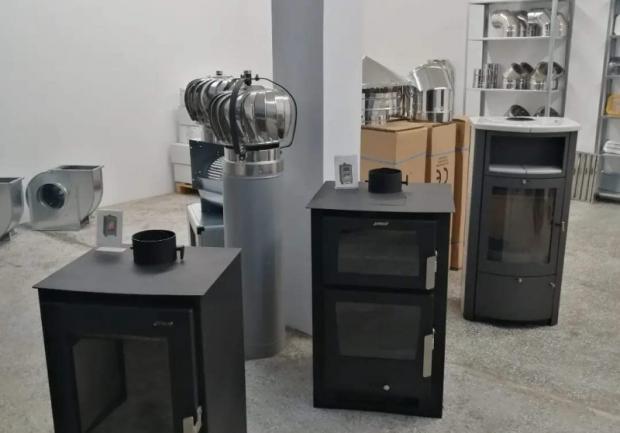 Αεραγωγός ΟΕ | Τζάκια στην Πάτρα, Σόμπες 1